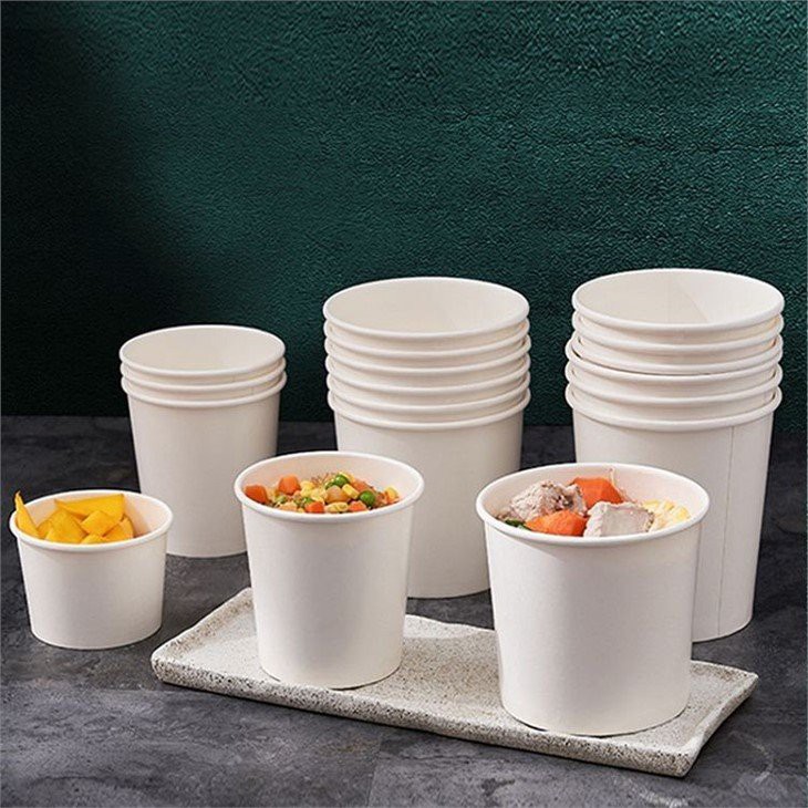 white soup cup for carry out(001)