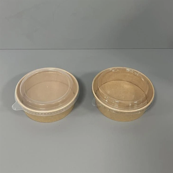 500 ml 150 mm jigarrang kraft qog'oz idish